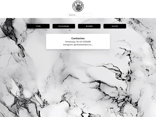 neocities-newbeetlestore screenshot