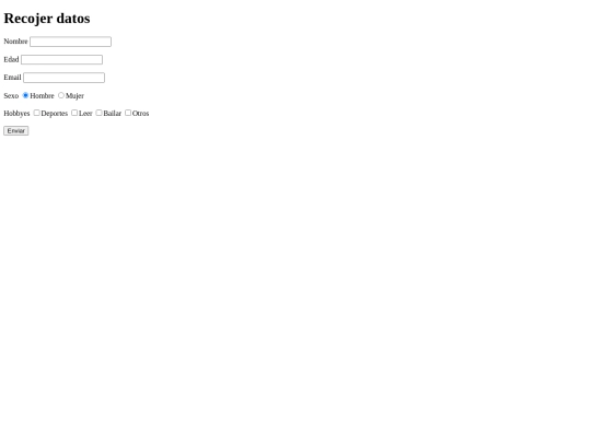 Formulario screenshot