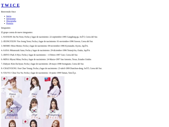 Integrantes screenshot