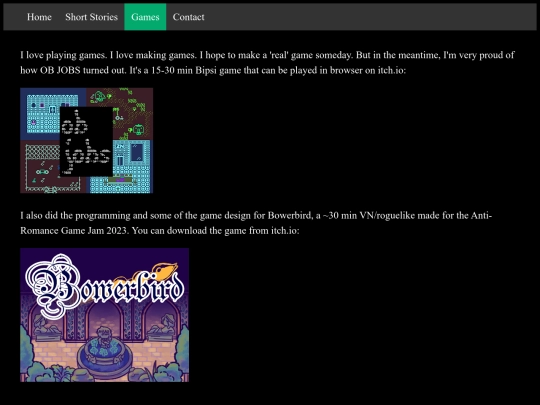 games screenshot