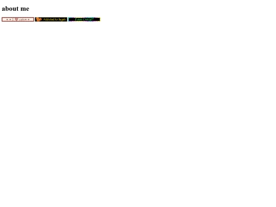 aboutme screenshot