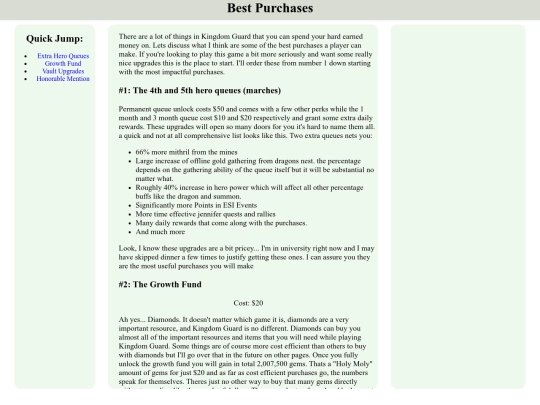 bestpurchases screenshot