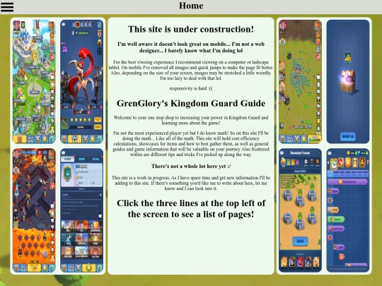 home screenshot