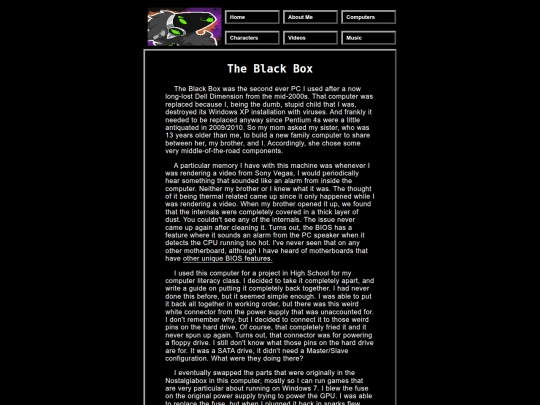 comps/blackbox screenshot