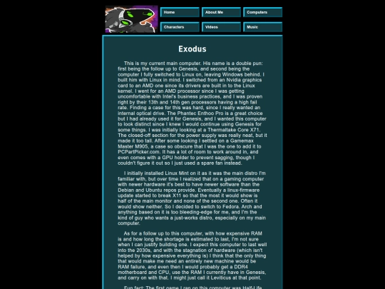 comps/exodus screenshot