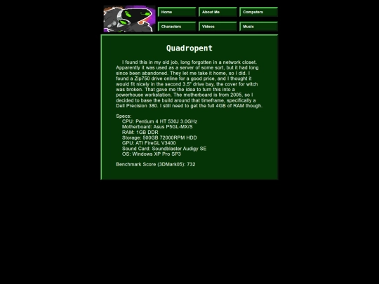 comps/quadropent screenshot