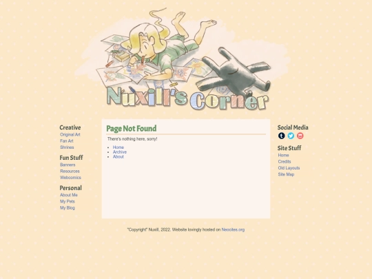 blog/not_found screenshot