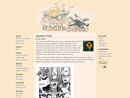 blog/posts/2024-07-29-Vacation-Time screenshot