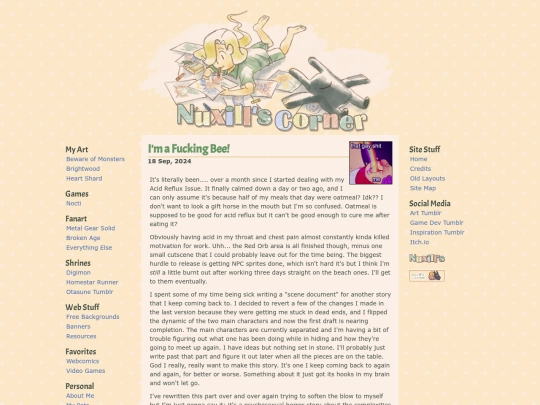 blog/posts/2024-09-18-Im-a-Fucking-Bee screenshot