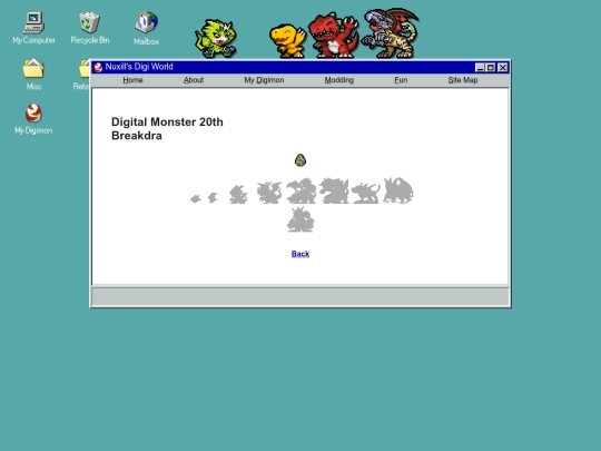 digimon/DM20/eggbreak screenshot