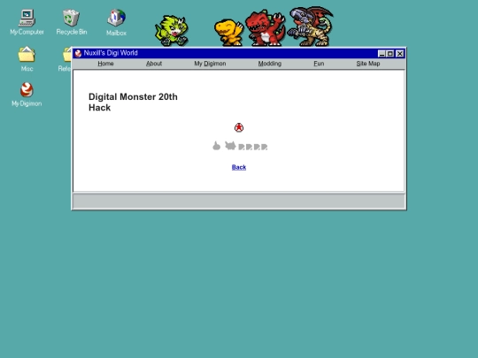digimon/DM20/egghack screenshot