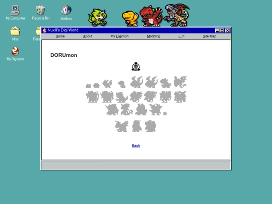 digimon/mydigi/be-doru screenshot