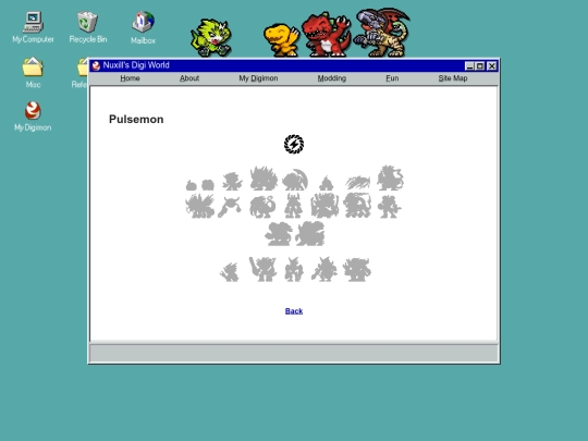 digimon/mydigi/be-pulse screenshot