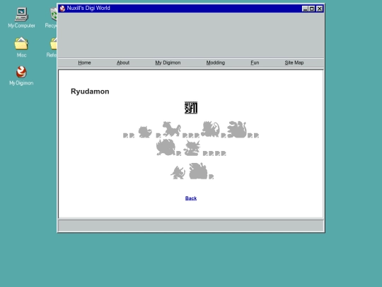 digimon/mydigi/be-ryuda screenshot