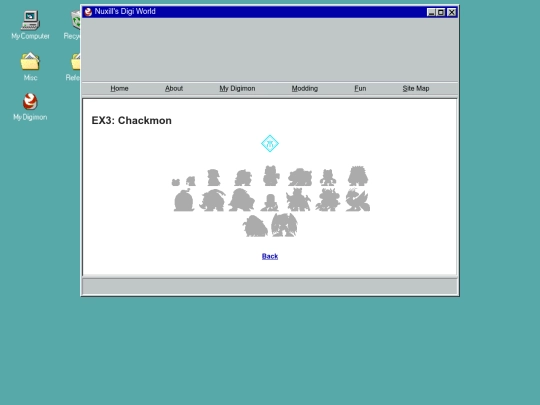 digimon/mydigi/chack-ex screenshot