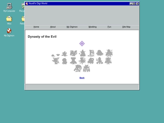 digimon/mydigi/dev screenshot