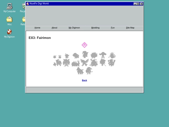 digimon/mydigi/fairi-ex screenshot