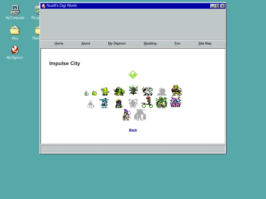 digimon/mydigi/ici screenshot