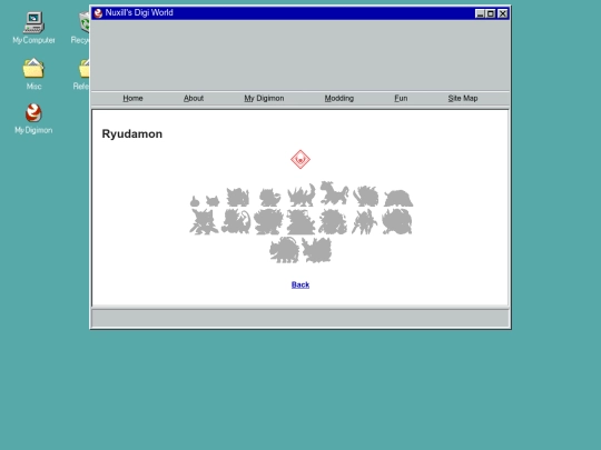 digimon/mydigi/ryuda screenshot