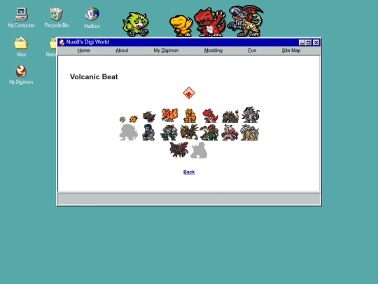 digimon/mydigi/vbe screenshot
