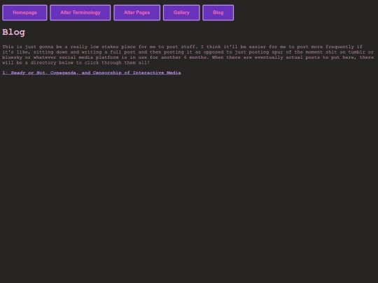 blog screenshot