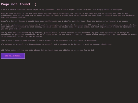 not_found screenshot