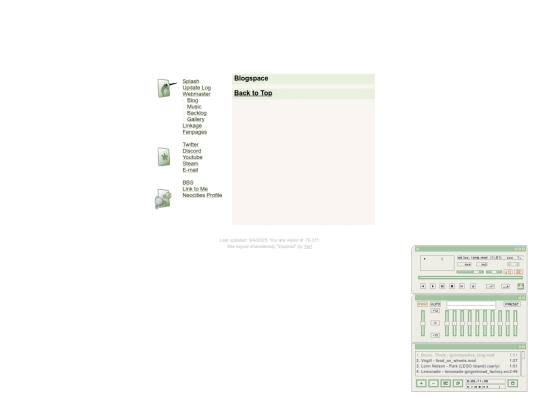 blog screenshot