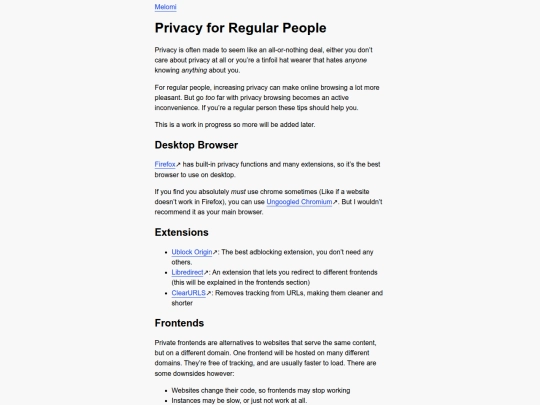 privacy screenshot