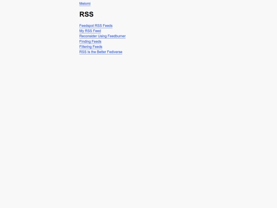 rss screenshot