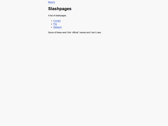 slashpages screenshot