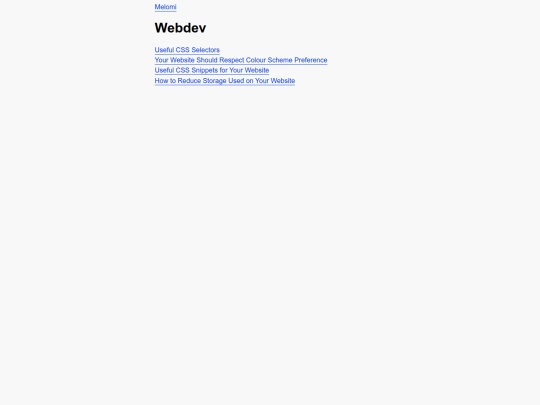 webdev screenshot