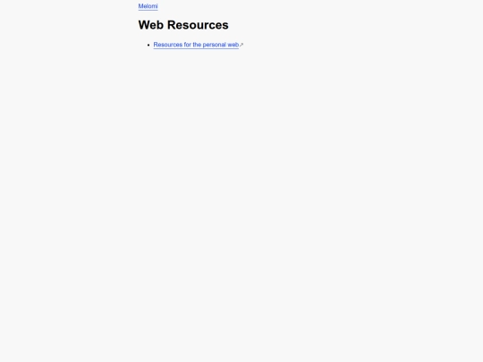 webresources screenshot