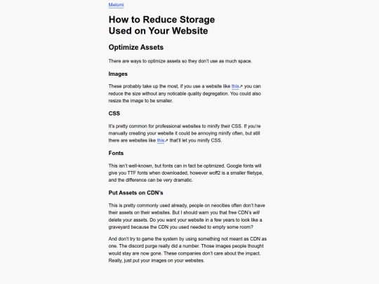 websitestorage screenshot
