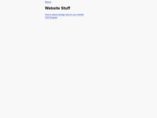 websitestuff screenshot