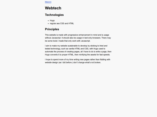 webtech screenshot