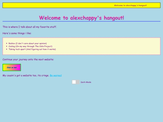 home screenshot
