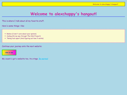 index screenshot