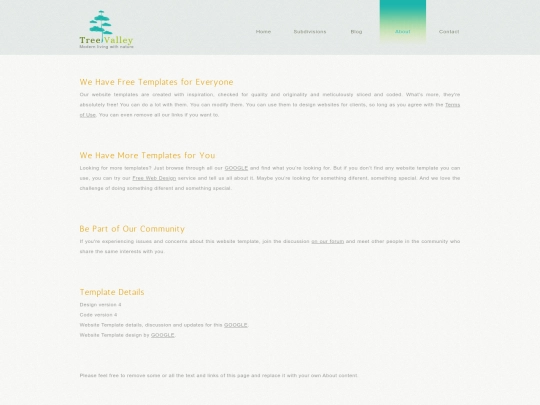 EcoLiving Sample/about screenshot