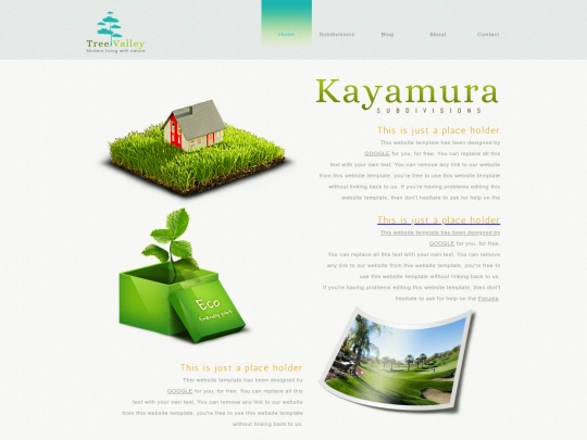 EcoLiving Sample screenshot