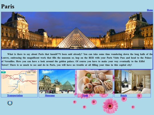 midterm project /France screenshot