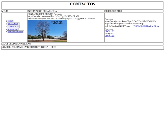 CONTACTOS screenshot