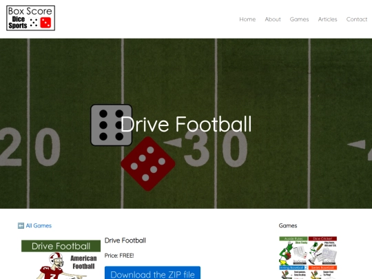 games-drive-football screenshot
