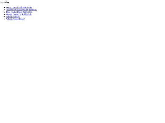 sidebar-articles screenshot