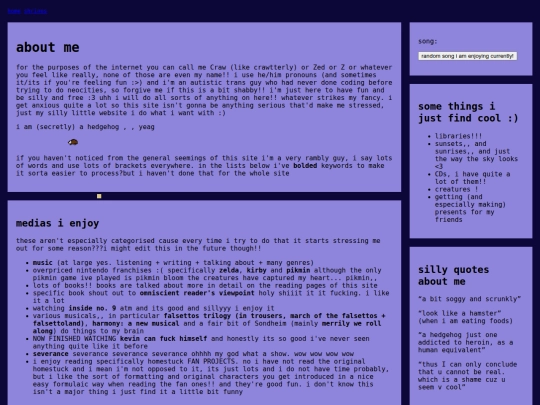 general/about-me screenshot