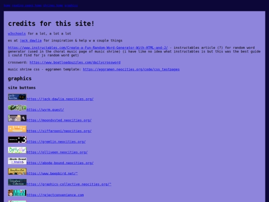 general/credits screenshot