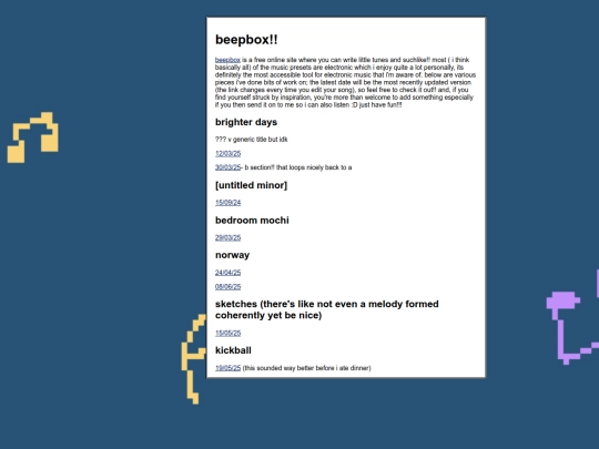 music/beepboxes screenshot