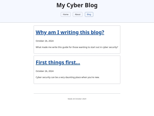 blog screenshot