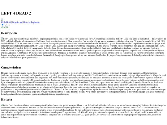 paginas/Left 4 DeaD 2/left4dead2 screenshot