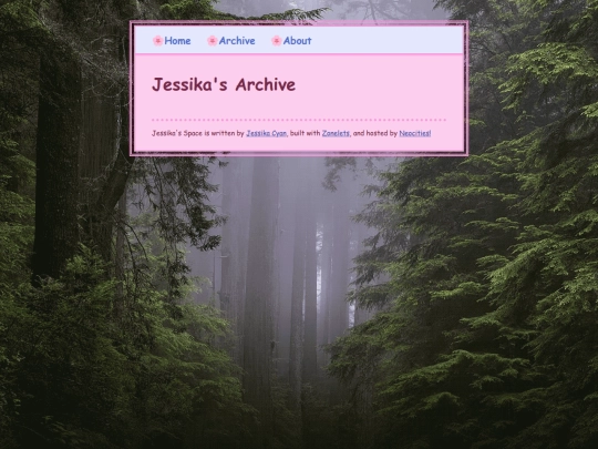 archive screenshot