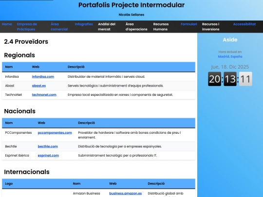 proveidors screenshot